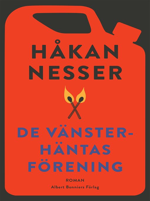 Titeldetaljer för De vänsterhäntas förening av Håkan Nesser - Tillgänglig
